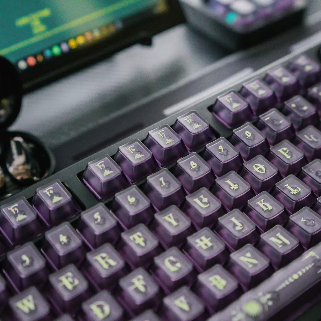 Cool Harry Potter Theme Artisan Translucent Keycap Set