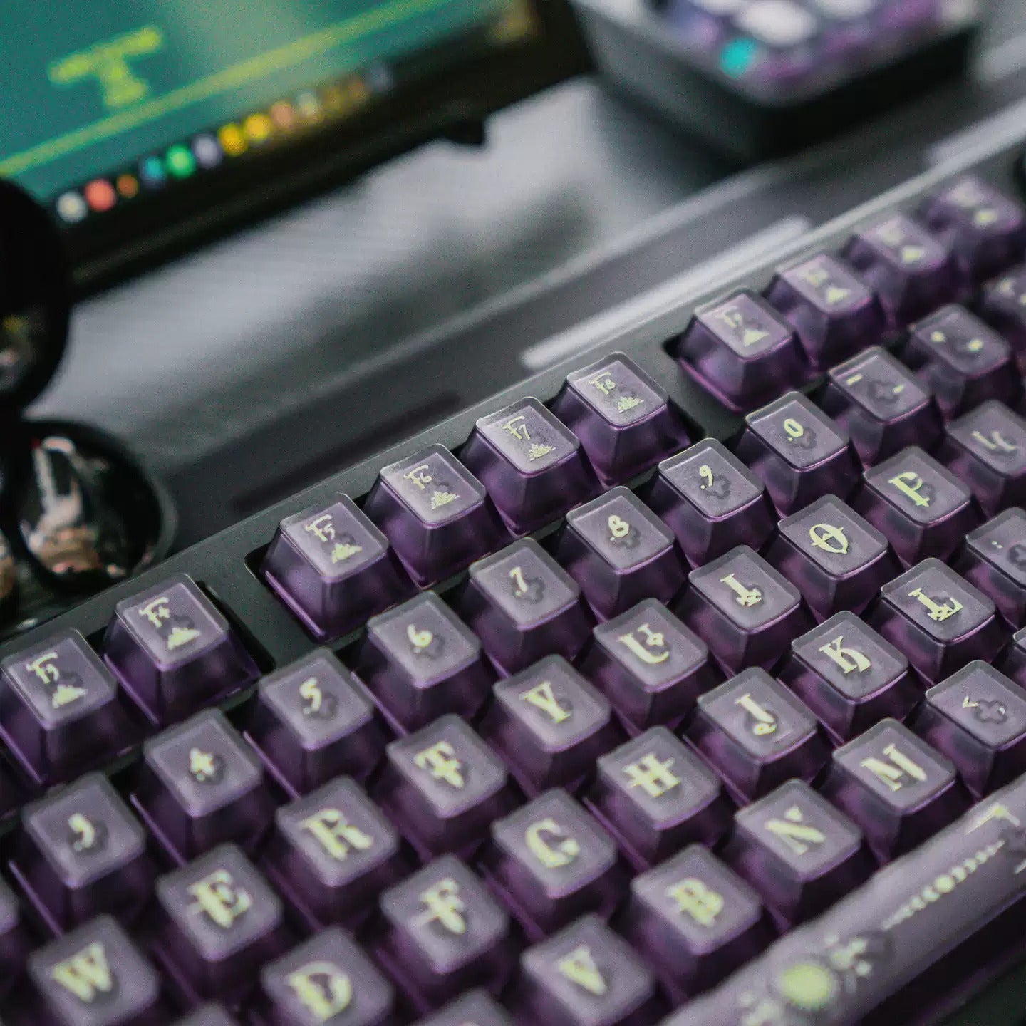 Cool Harry Potter Theme Artisan Translucent Keycap Set