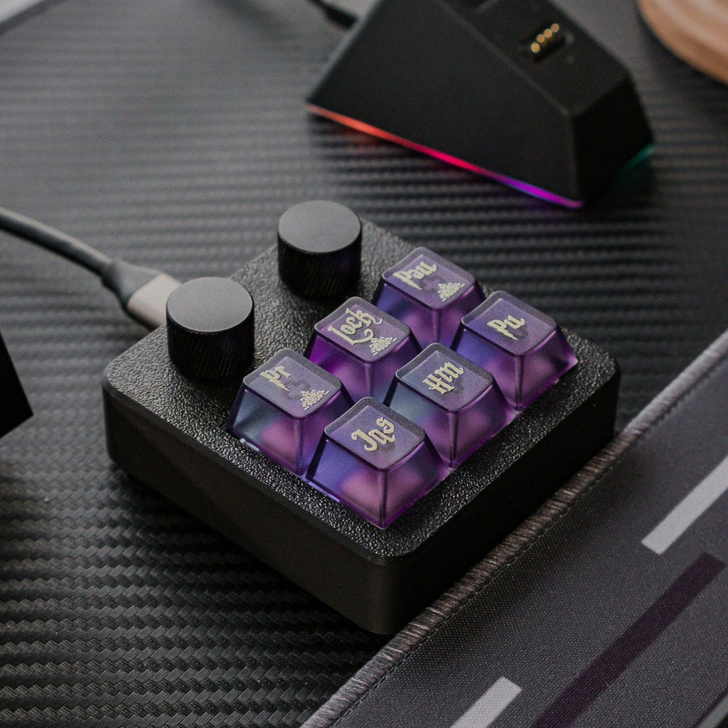 Cool Harry Potter Theme Artisan Translucent Keycap Set