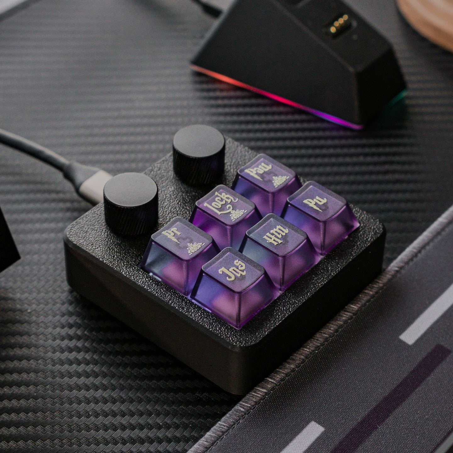 Cool Harry Potter Theme Artisan Translucent Keycap Set