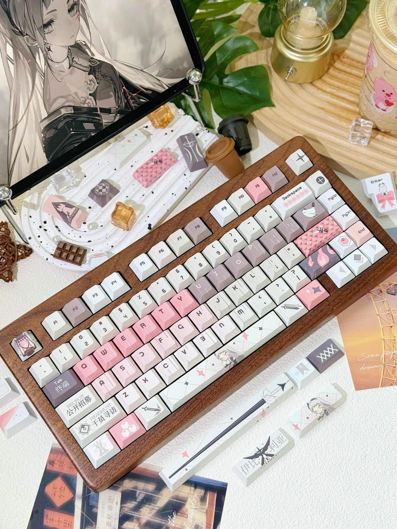 Arknights Irene Theme Anime Keycap Set
