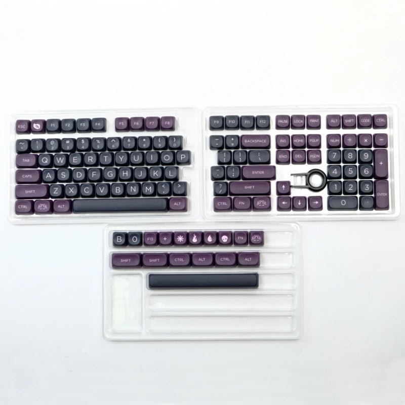 Black Lotus Theme PBT MOA Keycap Set