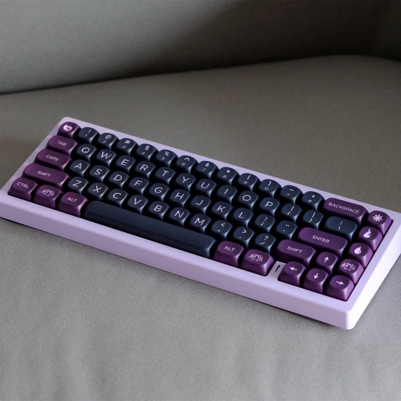 Black Lotus Theme PBT MOA Keycap Set
