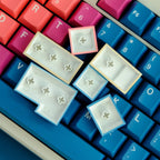 Blue Fairy Theme Gradient Keycap Set