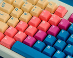 Blue Fairy Theme Gradient Keycap Set