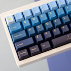 Blue Moonrise Theme Gradient Keycap Set