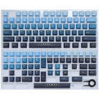 Blue Moonrise Theme Gradient Keycap Set
