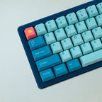 Blue Retro Console Gaming Keycap Set