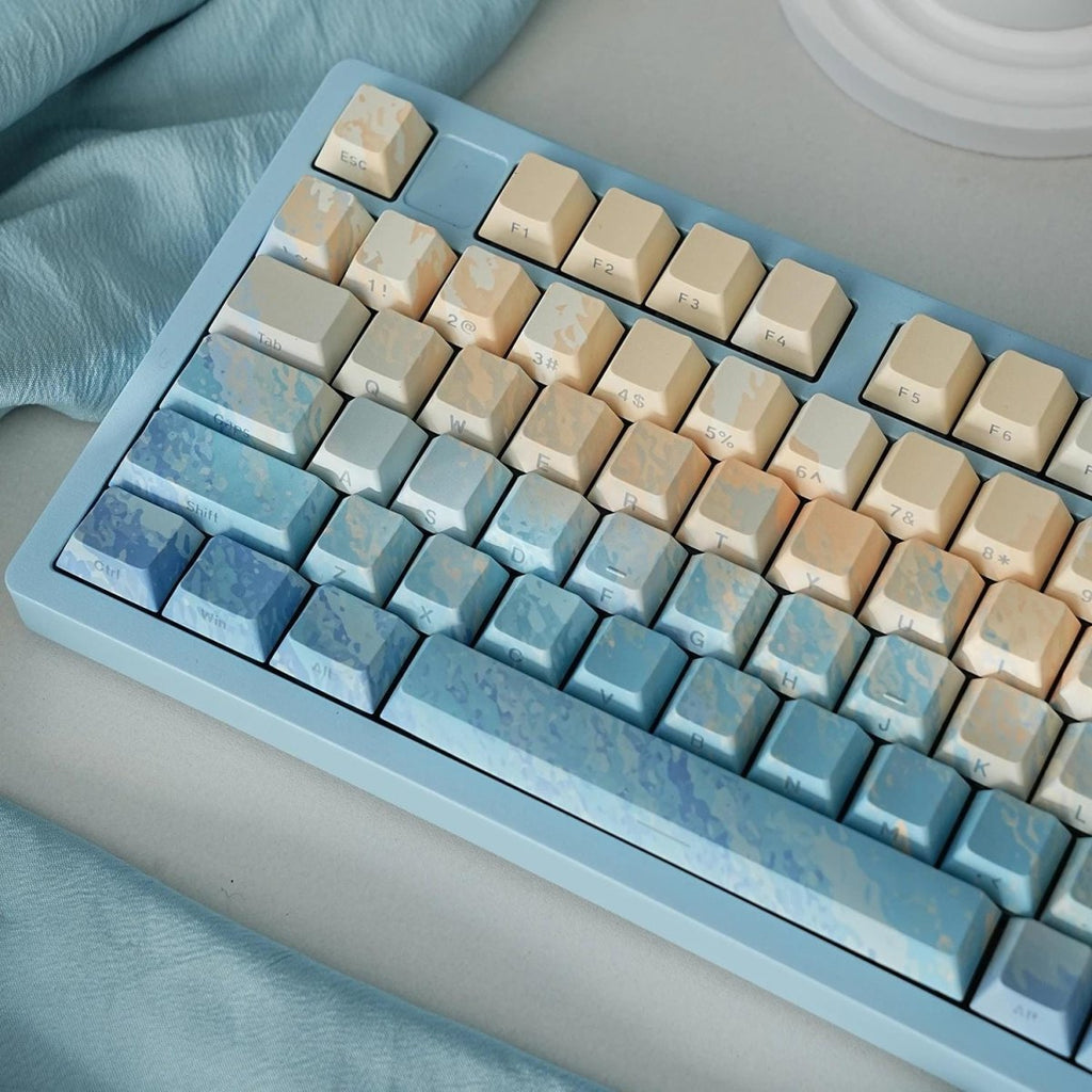 Blue Wave Gradient Keycap Set