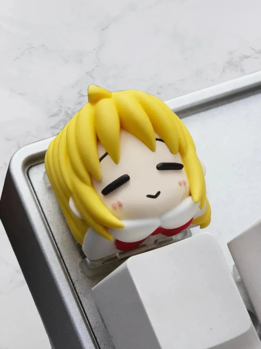 Bocchi the Rock Theme Artisan Resin Keycap