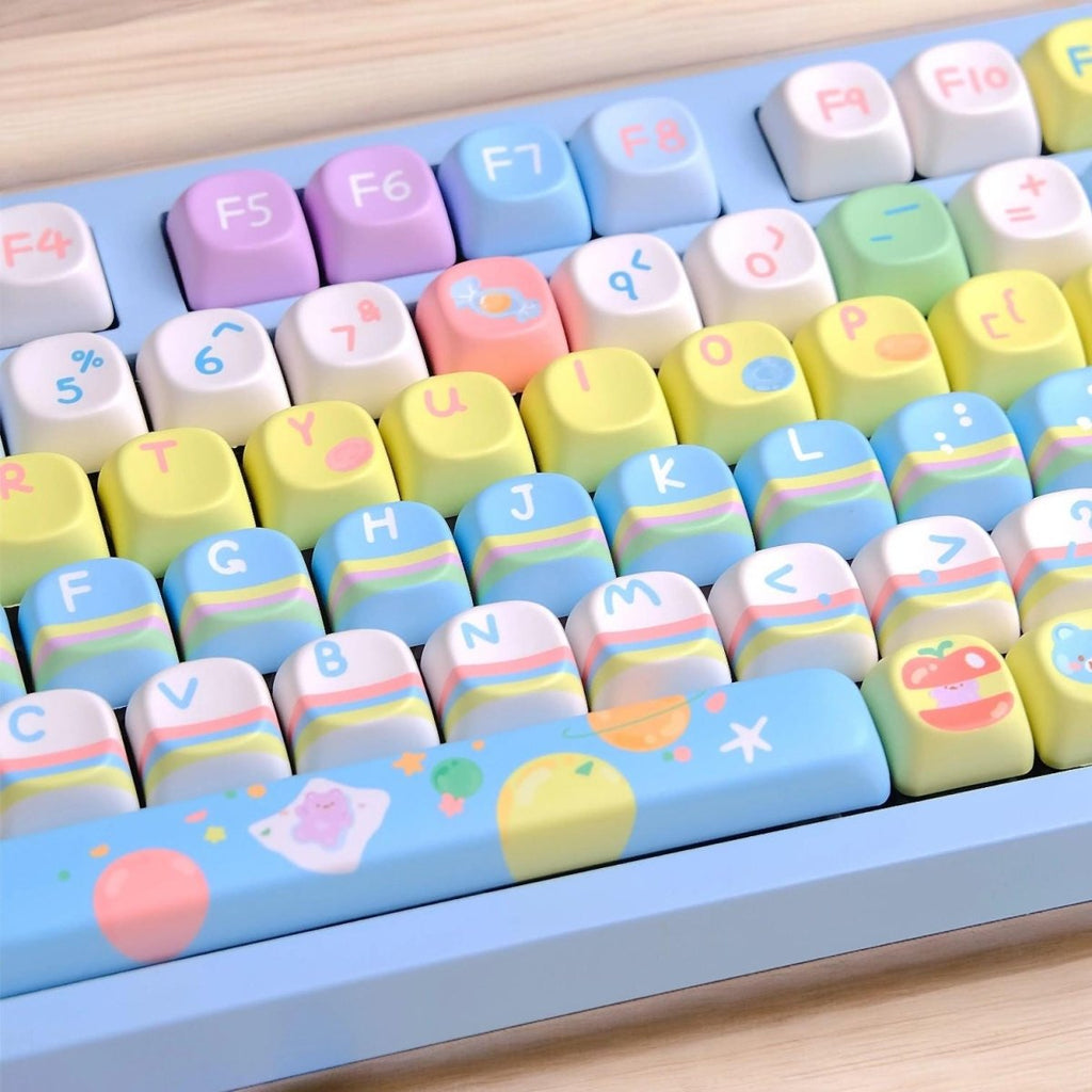 Candy Rainbow Kawaii Keycap Set