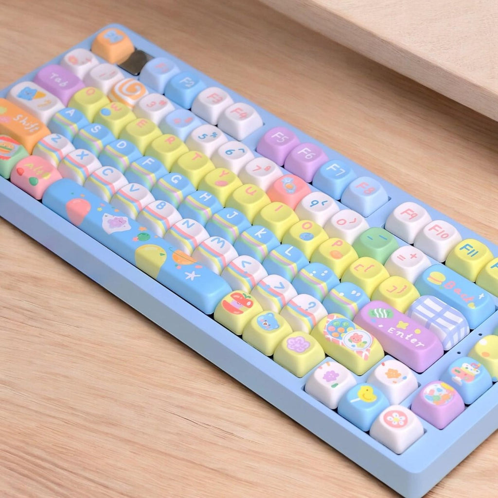 Candy Rainbow Kawaii Keycap Set
