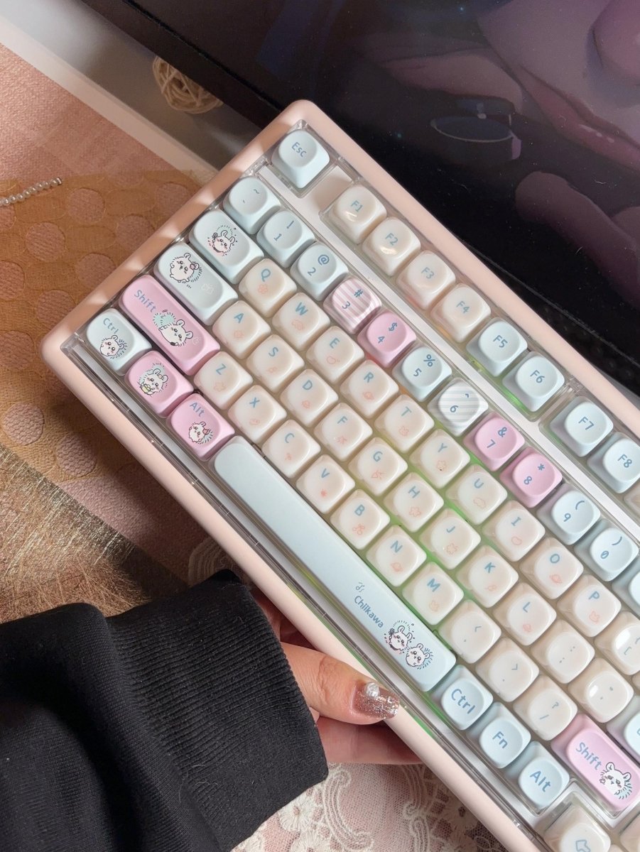 Chiikawa Theme Anime Artisan Keycap Set