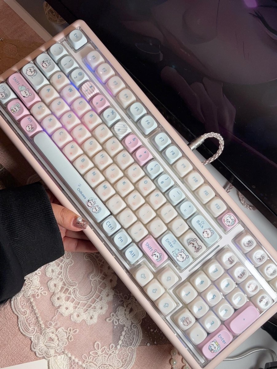 Chiikawa Theme Anime Artisan Keycap Set
