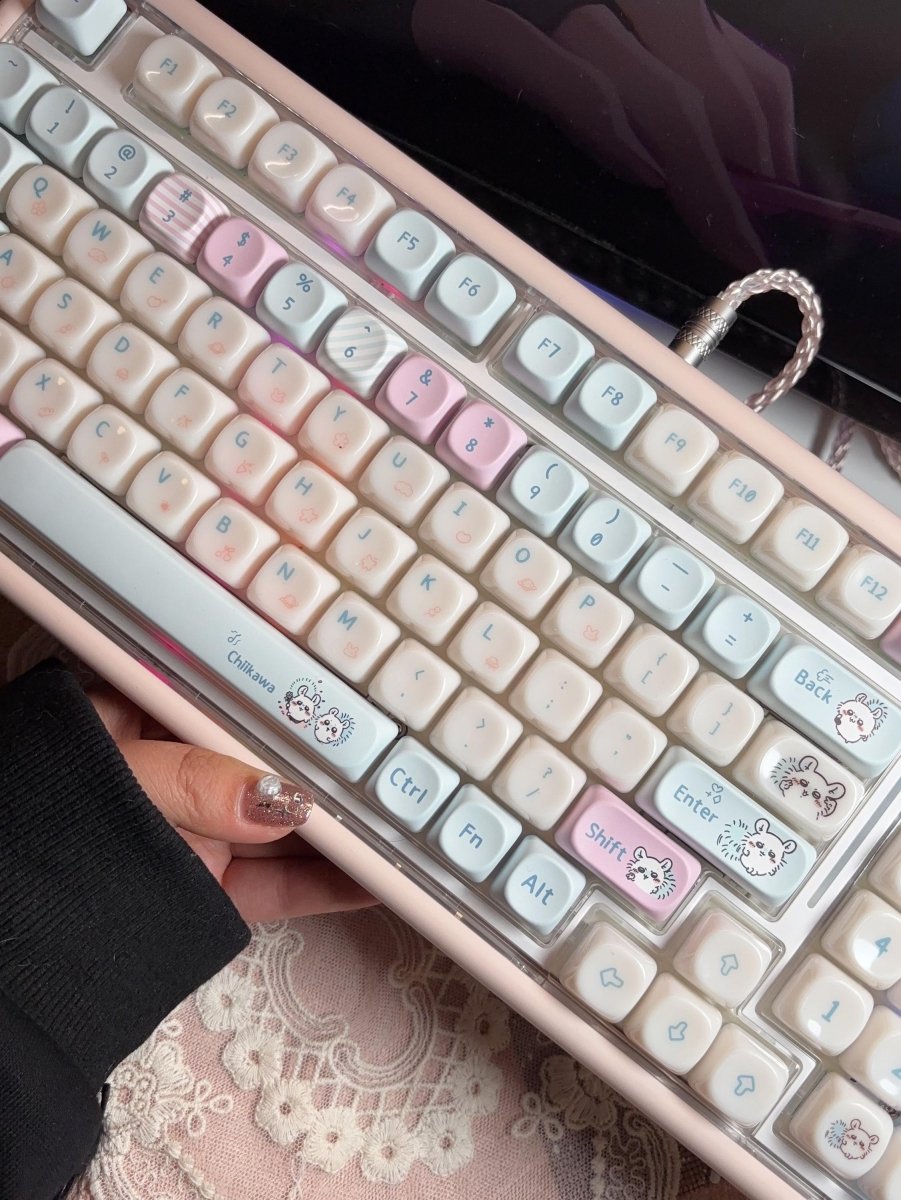 Chiikawa Theme Anime Artisan Keycap Set
