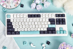 Classic Blue Electro Theme PBT XDA Keycap Set