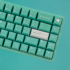 Clover Mint Keycap Set - KeyArtisan®