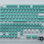 Clover Mint Keycap Set - KeyArtisan®