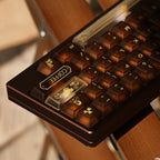 Coffee House PC Transparent Artisan Keycap Set