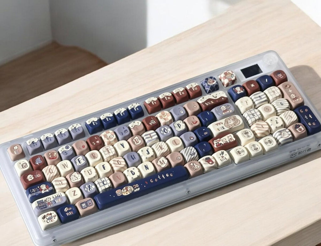 Coffeehouse Theme Keycap Set
