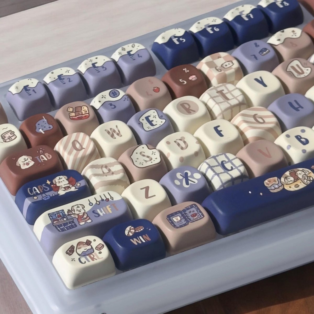 Coffeehouse Theme Keycap Set