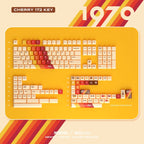 Cool 1970 Theme Retro Vintage Keycap Set