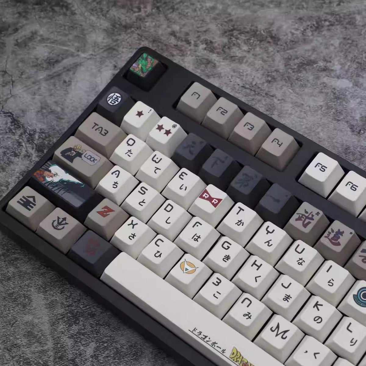 Cool Anime Inspired Japanese Keycap Set