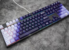 Cool Artlife Theme Purple Gradient Keycap Set