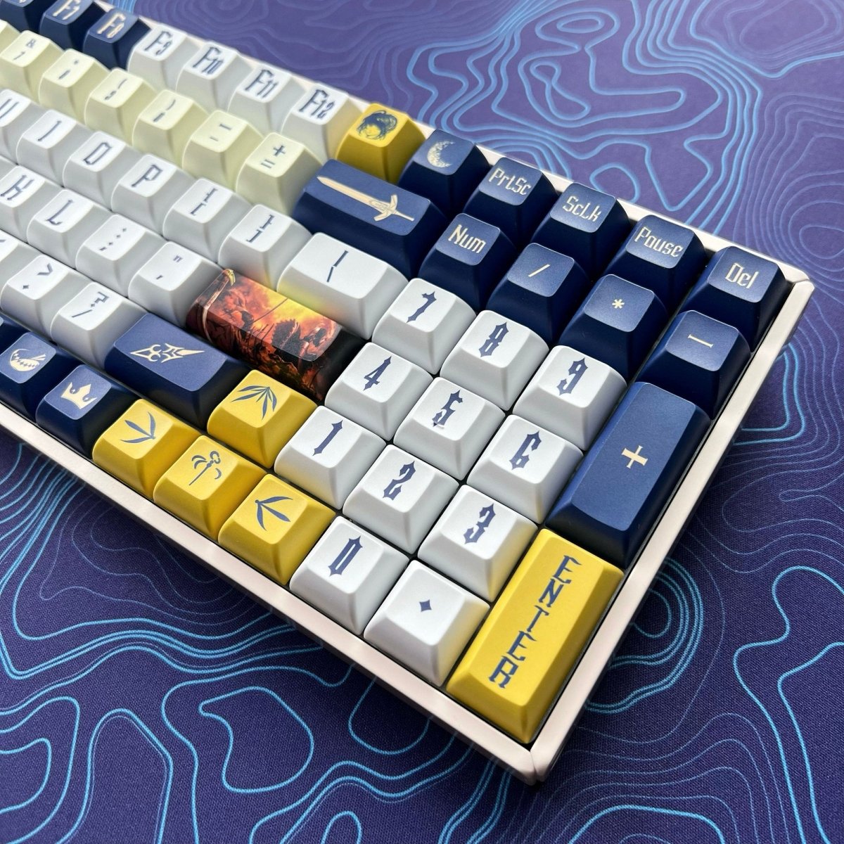 Cool Artoria "King of Knights" Theme Keycap Set