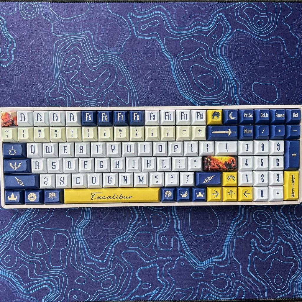 Cool Artoria "King of Knights" Theme Keycap Set