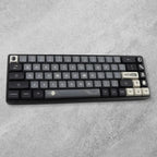 Cool Black Apollo Theme PBT XDA Keycap Set