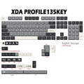 Cool Black Apollo Theme PBT XDA Keycap Set