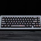 Cool Black Nightwalker PBT Backlit Keycap Set