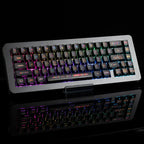 Cool Black Nightwalker PBT Backlit Keycap Set