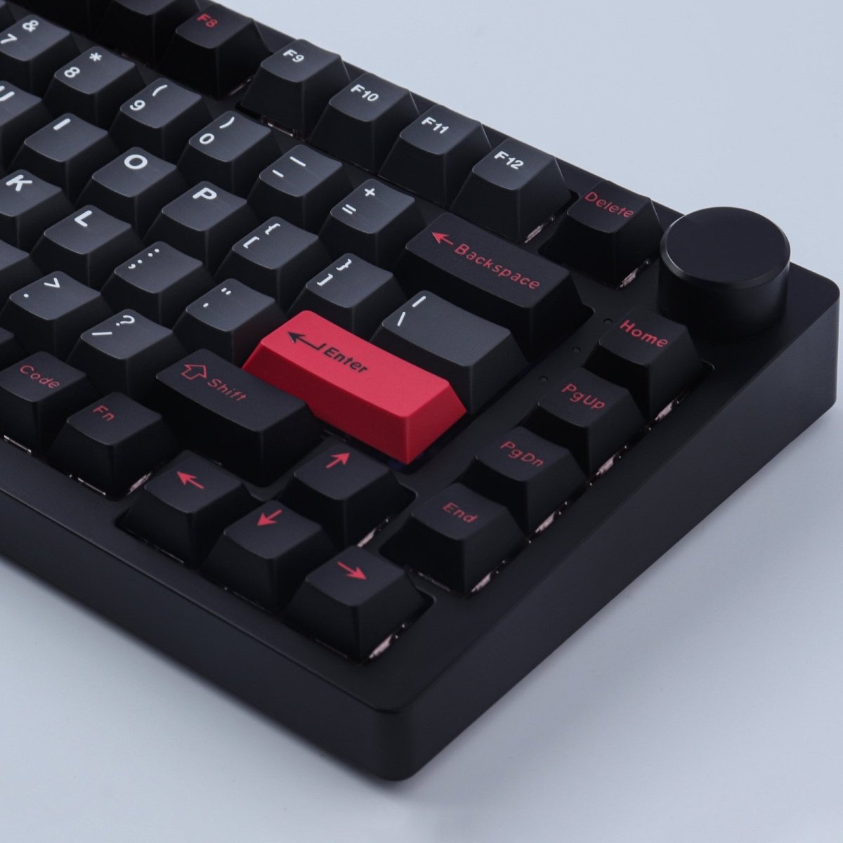 Cool Black & Red Evil Dolch Theme Keycap Set