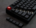 Cool Black Simple Minimalist Keycap Set