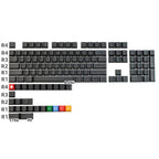 Cool Black Simple Minimalist Keycap Set