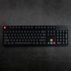 Cool Black Simple Minimalist Keycap Set