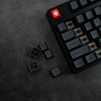 Cool Black Simple Minimalist Keycap Set