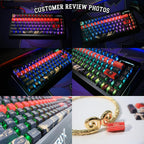 Cool Black Sun Wukong Theme Keycap Set
