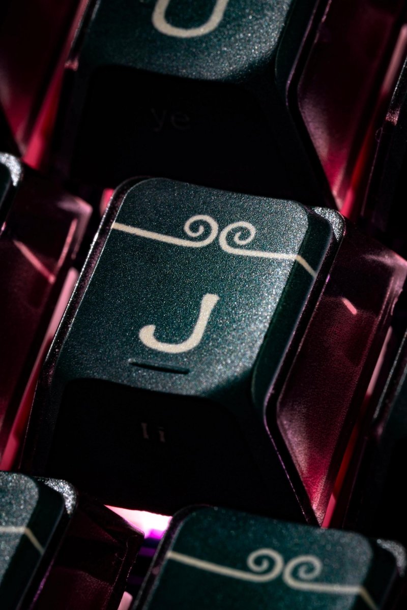 Cool Black Sun Wukong Theme Keycap Set