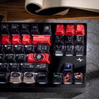 Cool Black Sun Wukong Theme Keycap Set