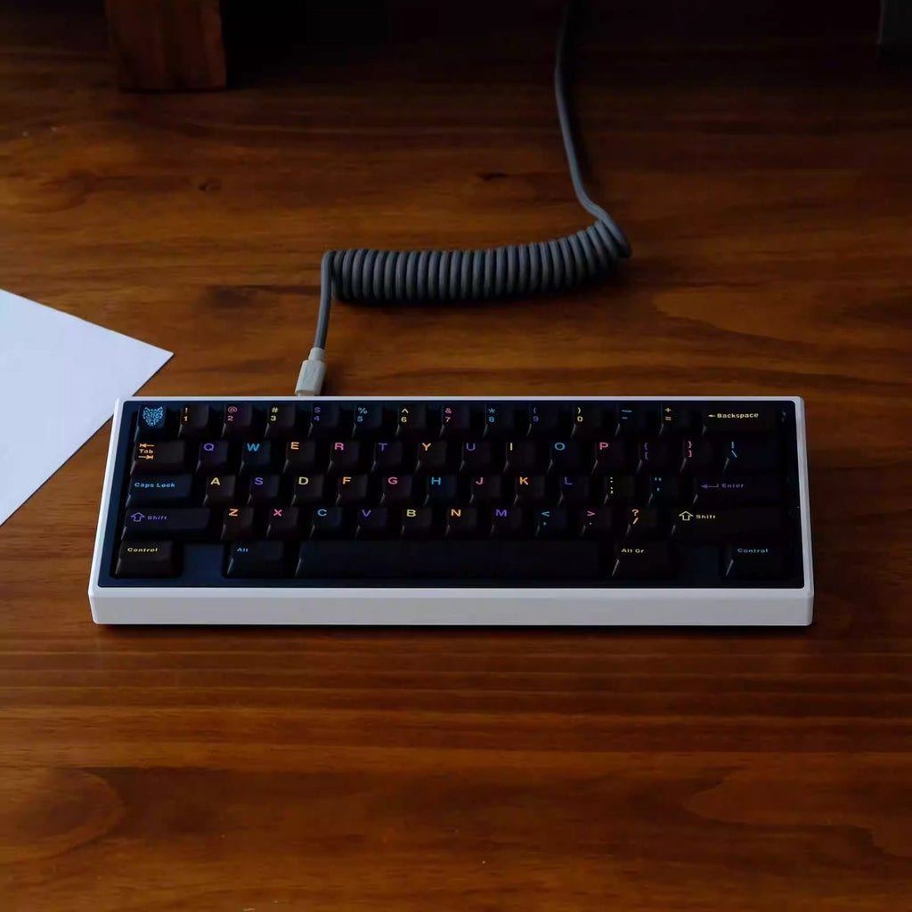Cool Black Underworld Theme Keycap Set