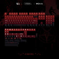 Cool Blood Theme Red Gradient Keycap Set