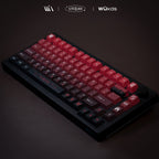 Cool Blood Theme Red Gradient Keycap Set
