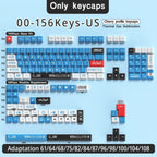 Cool Blue Eva Unit-00 Theme Keycap Set