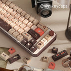 Cool Brown Detective Theme Artisan Keycap Set