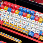 Cool Cartoon City Theme Graffiti Keycap Set