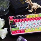 Cool Colorful Dinosaur Theme Keycap Set
