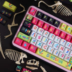 Cool Colorful Dinosaur Theme Keycap Set